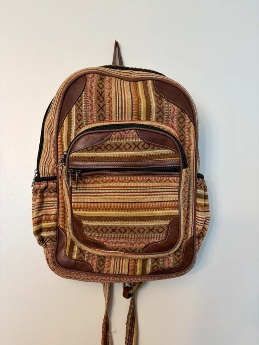 Shop Therapy Brown/ Tan Backpack